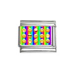 Rainbow emojis Italian Charm (9mm)