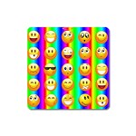 Rainbow emojis Magnet (Square)