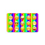 Rainbow emojis Magnet (Name Card)