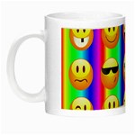 Rainbow emojis Night Luminous Mug