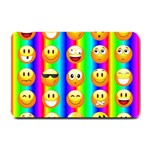 Rainbow emojis Small Doormat