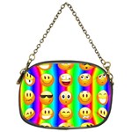 Rainbow emojis Chain Purse (One Side)