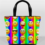 Rainbow emojis Bucket Bag