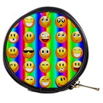 Rainbow emojis Mini Makeup Bag