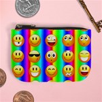 Rainbow emojis Mini Coin Purse