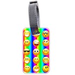 Rainbow emojis Luggage Tag (two sides)