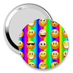 Rainbow emojis 3  Handbag Mirror