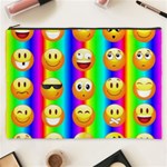 Rainbow emojis Cosmetic Bag (XXXL)