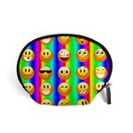 Rainbow emojis Accessory Pouch (Small)