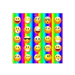 Rainbow emojis Satin Bandana Scarf