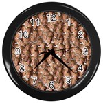 Donald Drumpf Trump Wall Clock (Black)