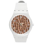 Donald Drumpf Trump Round Plastic Sport Watch (M)