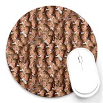 Donald Drumpf Trump Round Mousepad