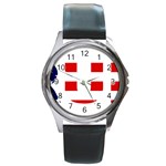 Donald Trump flag Round Metal Watch