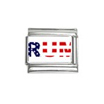 Donald Trump flag Italian Charm (9mm)