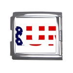 Donald Trump flag Mega Link Italian Charm (18mm)