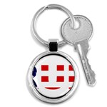 Donald Trump flag Key Chain (Round)