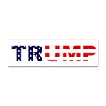 Donald Trump flag Sticker (Bumper)