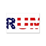 Donald Trump flag Sticker Rectangular (10 pack)