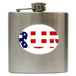 Donald Trump flag Hip Flask (6 oz)