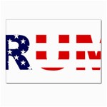 Donald Trump flag Postcard 4 x 6  (Pkg of 10)