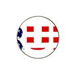 Donald Trump flag Hat Clip Ball Marker