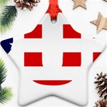 Donald Trump flag Star Ornament (Two Sides)