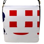 Donald Trump flag Flap Closure Messenger Bag (S)