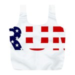 Donald Trump flag Full Print Recycle Bag (L)