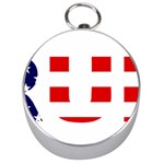 Donald Trump flag Silver Compass