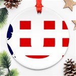 Donald Trump flag Ornament (Round)