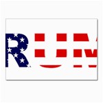 Donald Trump flag Postcards 5  x 7  (Pkg of 10)