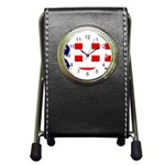 Donald Trump flag Pen Holder Desk Clock