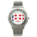 Donald Trump flag Stainless Steel Watch