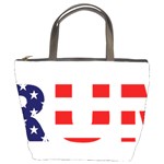 Donald Trump flag Bucket Bag