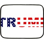 Donald Trump flag Double Sided Fleece Blanket (Mini)