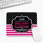 pink Hillary Clinton Small Mousepad