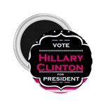 pink Hillary Clinton 2.25  Magnet