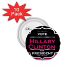 pink Hillary Clinton 1.75  Button (10 pack) 