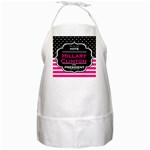 pink Hillary Clinton BBQ Apron