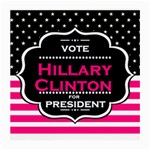 pink Hillary Clinton Medium Glasses Cloth (2 Sides)