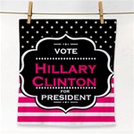 pink Hillary Clinton Face Towel