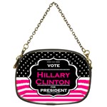 pink Hillary Clinton Chain Purse (One Side)