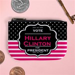 pink Hillary Clinton Mini Coin Purse