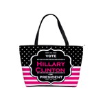 pink Hillary Clinton Classic Shoulder Handbag