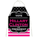 pink Hillary Clinton Full Print Apron