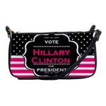 pink Hillary Clinton Shoulder Clutch Bag