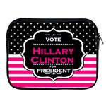 pink Hillary Clinton Apple iPad 2/3/4 Zipper Case