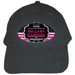 pink Hillary Clinton Black Cap