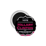 pink Hillary Clinton 1.75  Magnet